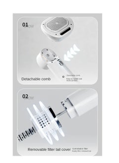 General Dog and Cat Smart Blow Comb Air Dry Roller Lift Built-in Hair Dryer Stripper for Grooming  - Image 4