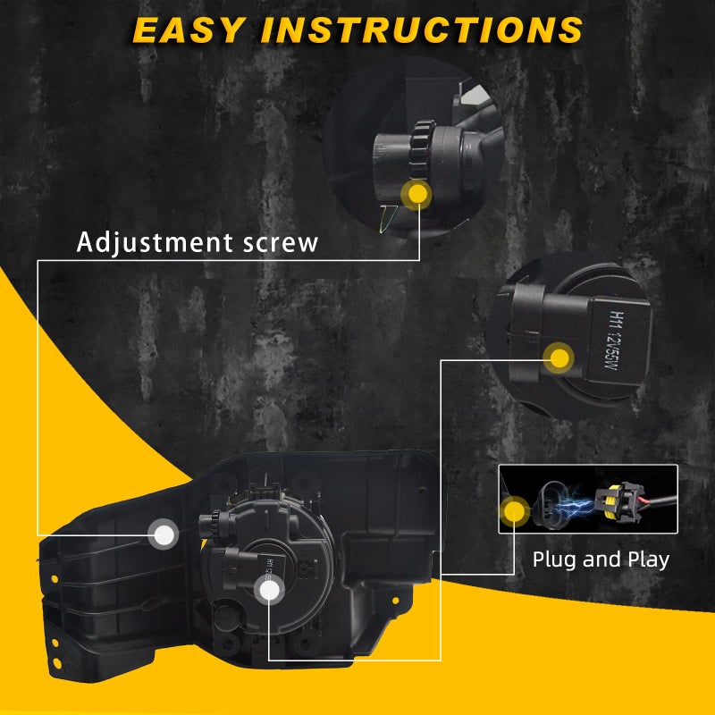 Boxlight LED Fog Lights/Fog Light Assembly Halogen (Ford, 2013-2015 Explorer - Halogen) - Image 3