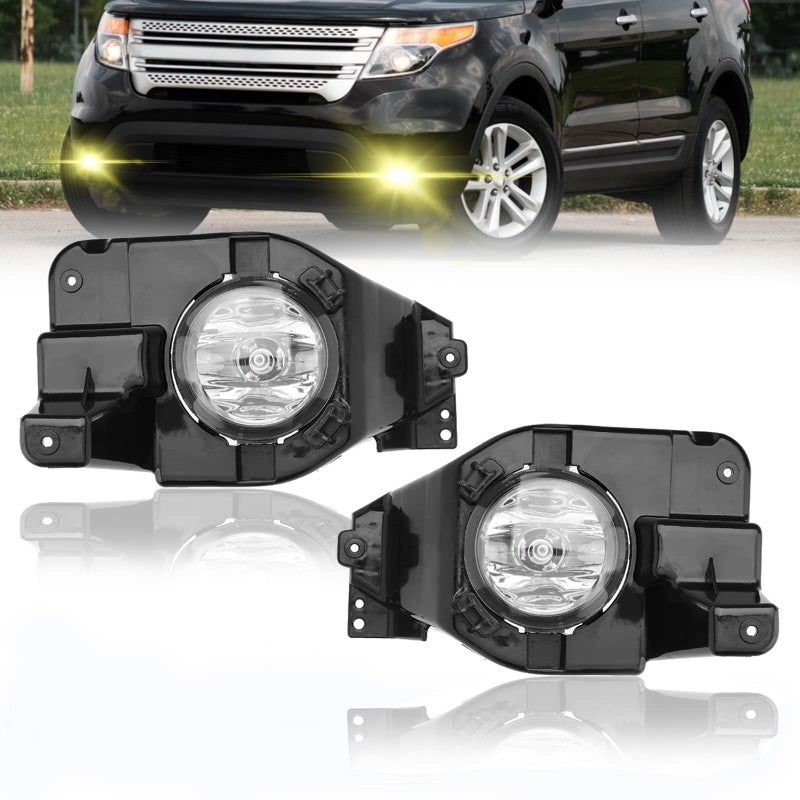 Boxlight LED Fog Lights/Fog Light Assembly Halogen (Ford, 2013-2015 Explorer - Halogen) - Image 1