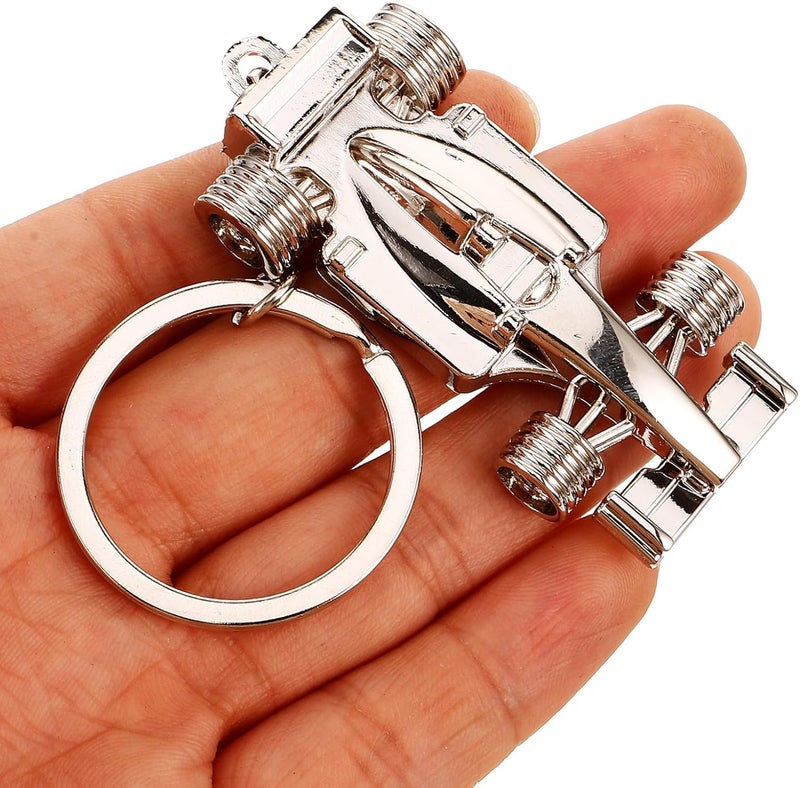 Metal Racing Car Keychain Key Holder Pendant for Car Keys and Bag Accessories Automotive Interior for Men and Women - Image 5