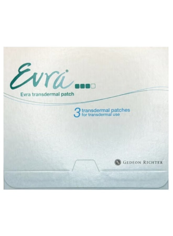 Evra Transdermal Patch - 3 Pieces
