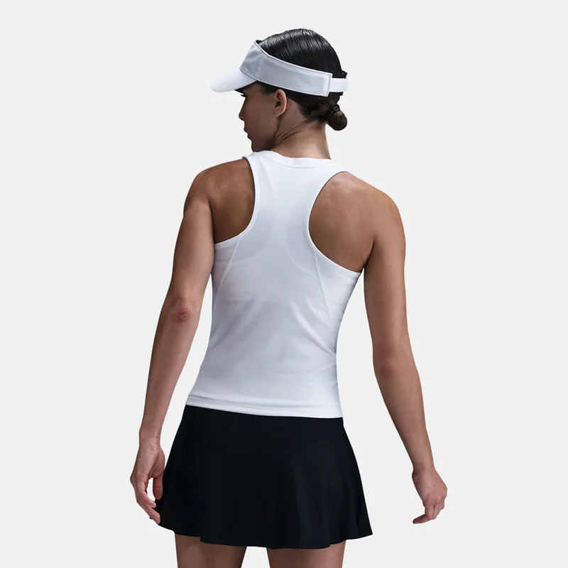 Nike White Women's NikeCourt Advantage Dri-FIT Tennis Tank Top for Women | Best Price UAE