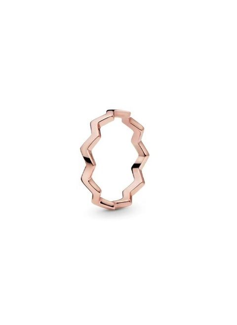 PANDORA Rose Timeless Zig Zag Ring