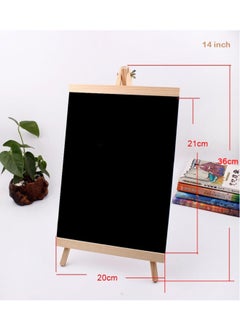 Tabletop Wooden Easel Chalk Board For Art Display, Kids Learning, Restaurant Menu, Message Board 20x36cm Size - pzsku/ZC44F5C9E9D0C0708954DZ/45/_/1721735630/319f12ee-d652-492d-97dd-4eccb61b9812