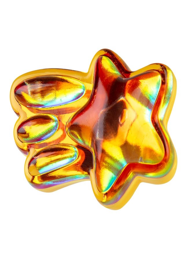 The Orb Factory ORB Tabalicious Holographic TABA Squishy Star Toy - Cute Sticky Shooting Star TABA Squishies with Holographic Surface - Fun Squishy Stress Ball Toys - Kawaii Sensory Fidget Toys for Kids and Adults - Image 3