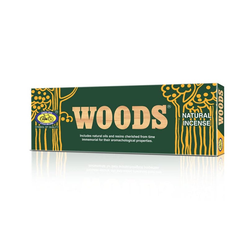 CYCLE Cycle Pure Woods Natural Agarbatti with Woody SandalAmber Fragrance Pack of 1 Total 40 Sticks  - Image 2