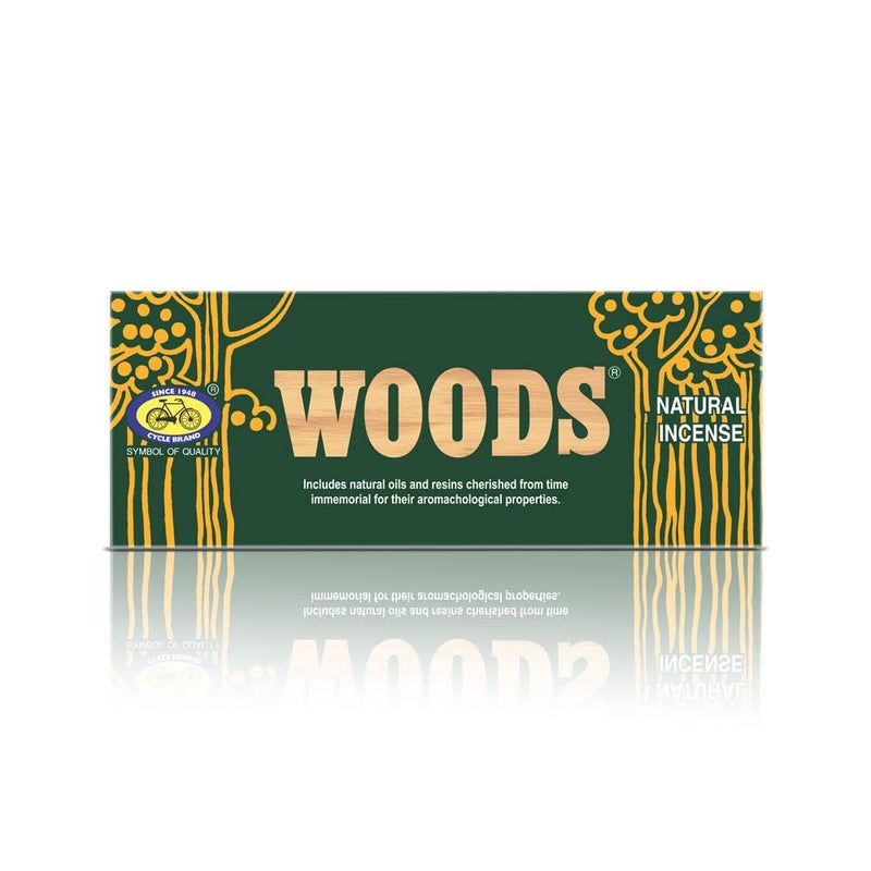 CYCLE Cycle Pure Woods Natural Agarbatti with Woody SandalAmber Fragrance Pack of 1 Total 40 Sticks  - Image 3