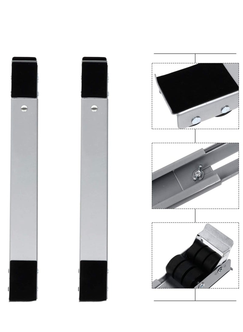 Washing Machine Stand with Wheels Adjustable Roller Base Mobile Roller Refrigerator Base Moving Cart for Dryer Fridge Furniture - Image 4