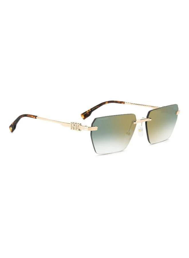 DSQUARED2 Rectangular Geometrical Sunglasses Frames