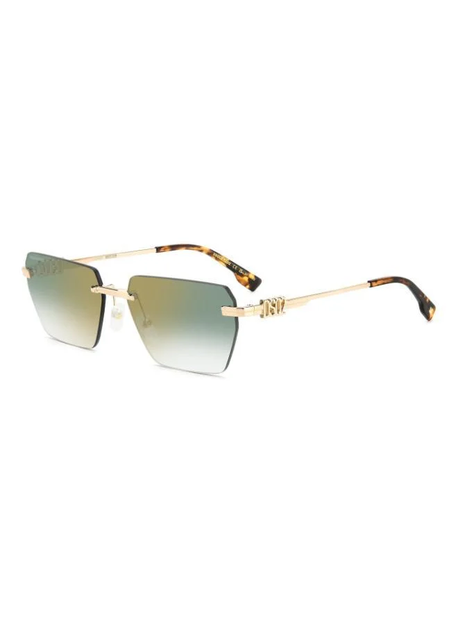 DSQUARED2 Rectangular Geometrical Sunglasses Frames