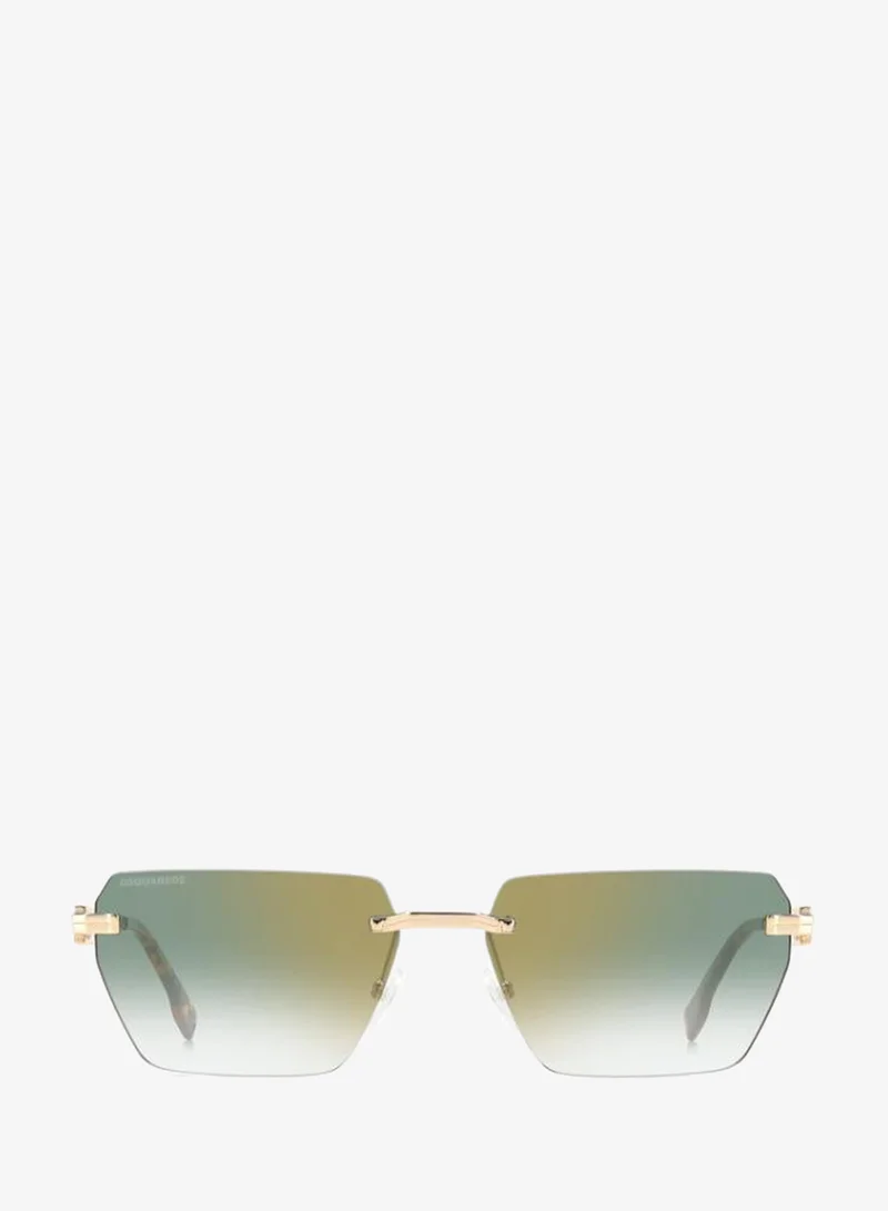 Dsquared2  Rectangular Geometrical Sunglasses Frames for Men | Best Price UAE