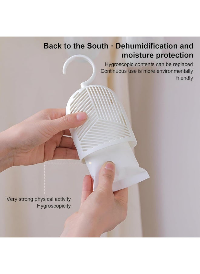 جهاز امتصاص الرطوبة المعلق - مزيل رطوبة قوي للخزائن والحمامات والسيارات والمزيد - يزيل الروائح الكريهة ويمنع نمو العفن - Image 4
