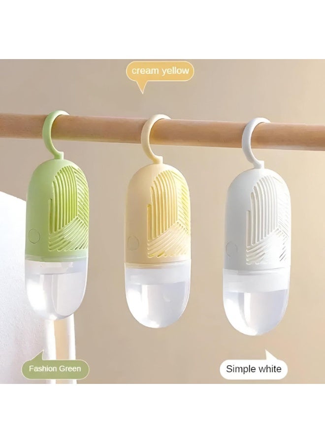 جهاز امتصاص الرطوبة المعلق - مزيل رطوبة قوي للخزائن والحمامات والسيارات والمزيد - يزيل الروائح الكريهة ويمنع نمو العفن - Image 3