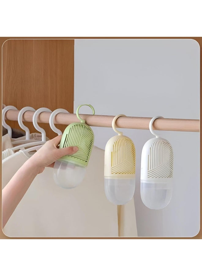 جهاز امتصاص الرطوبة المعلق - مزيل رطوبة قوي للخزائن والحمامات والسيارات والمزيد - يزيل الروائح الكريهة ويمنع نمو العفن - Image 5