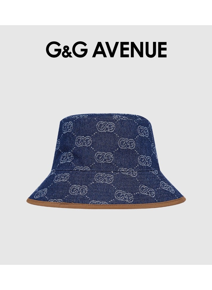 G&G AVENUE Vintage 100% Cotton Canvas Denim Bucket Hat Casual Outdoor Fishing Hiking Safari Boonie Hat - Image 1