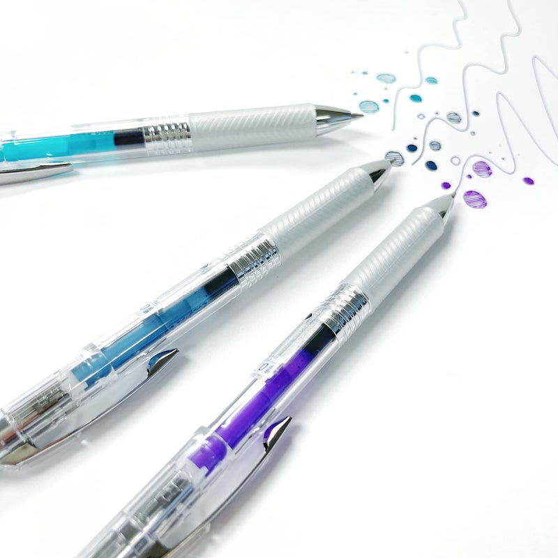 Pentel EnerGel Ink Ballpoint Pen (EnerGel Infree), 0.7mm ball, 10 Color Set (BL77TL-10) - Image 4