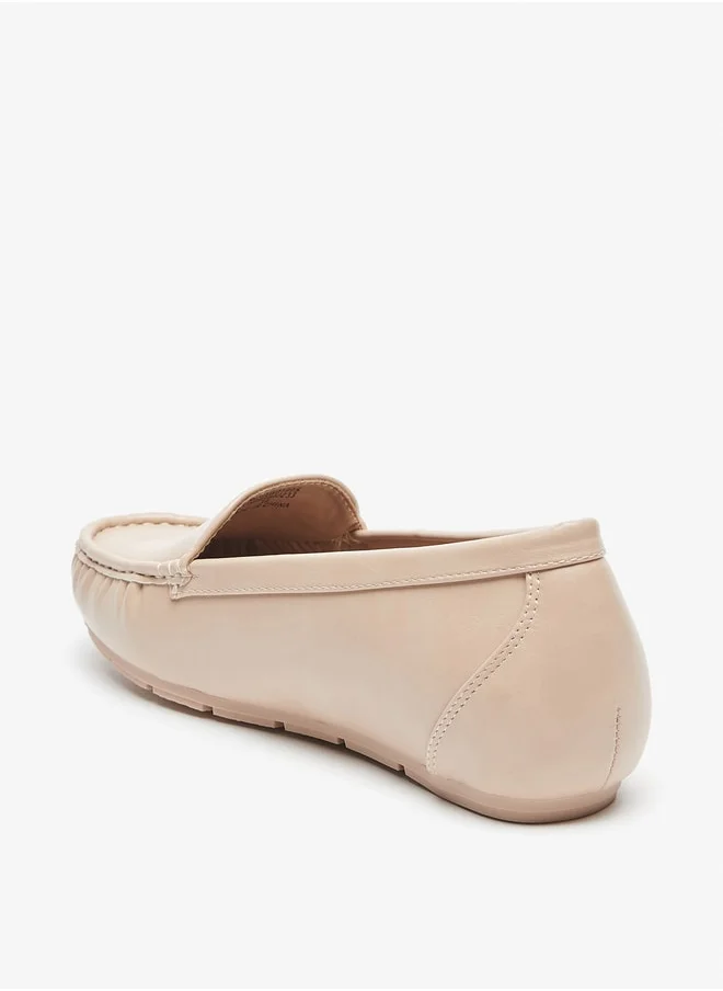 Le Confort Textured Slip-On Loafers