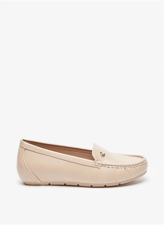 Le Confort Textured Slip-On Loafers