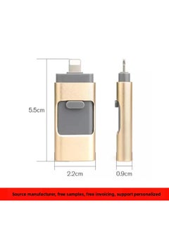 Generic Otg Cable Type-c1TB Solid-state U Disk Type-c Mobile Phone U Disk Computer Dual-purpose Dual-interface Mobile-Color:Silver-Capacity:1G-1TB  - Image 3