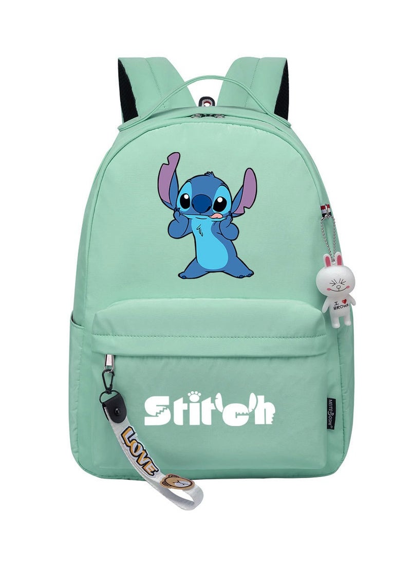 ستيتش حقيبة ظهر كارتون شبابية ذات سعة كبيرة للرجال والنساء