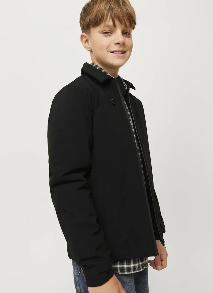 Jack & Jones Junior Kids Zip Through Jacket
