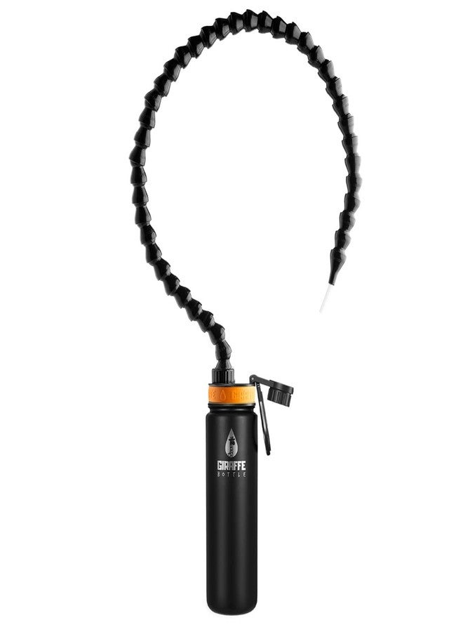 Giraffe Bottle Tower Hands Free Drinking System, Insulated Stainless Steel Bottle (length 36 in / 91 cm) - Image 1