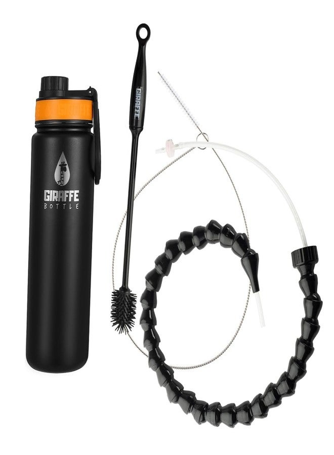 Giraffe Bottle Tower Hands Free Drinking System, Insulated Stainless Steel Bottle (length 36 in / 91 cm) - Image 2