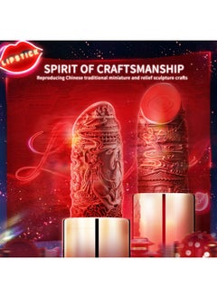 CATKIN Rouge Matte Lipstick Waterproof Long Lasting Satin Moisturizing Smooth Soft 0.13 Ouncechinese Style (137)  - Image 2