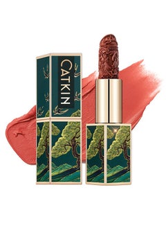 CATKIN Rouge Matte Lipstick Waterproof Long Lasting Satin Moisturizing Smooth Soft 0.13 Ouncechinese Style (137)  - Image 1