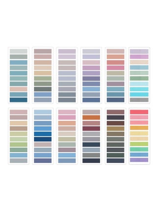 علامات تبويب مؤشر لزجة ، 2400 قطعة علامات تبويب الصفحة علامات علامات لاصقة ملاحظات لاصقة واضحة صفحة علامات تبويب فهرس ملونة قابلة للكتابة وقابلة لإعادة الاستخدام لوضع علامات على الصفحة تصنيف الملف - pzsku/ZC45061A72611AB478C70Z/45/_/1705997764/f112c26b-c6bc-4847-8ba1-81f14f1f9a11