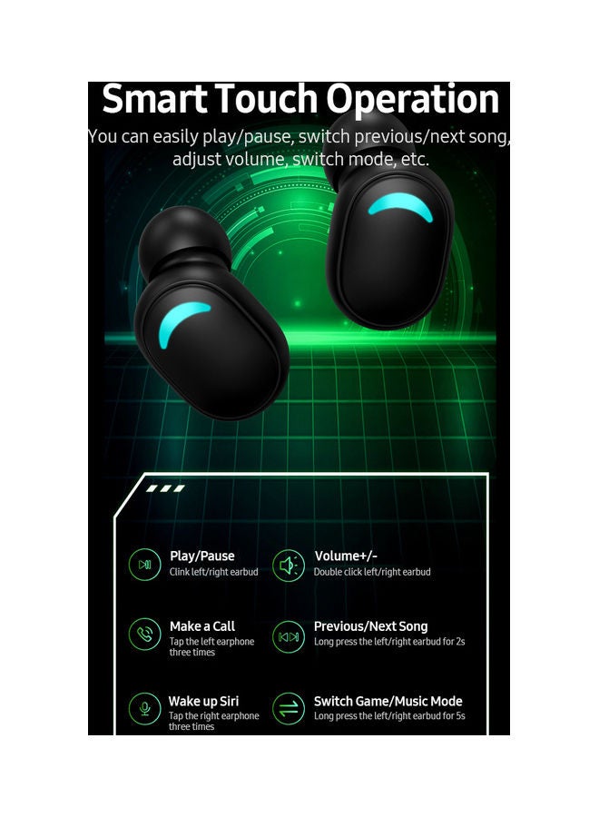 True Wireless Bluetooth Sports Gaming Earbuds - Image 2