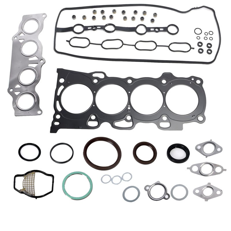 BENERAY Full Head Gasket Set Cylinder Engine Replacement Kit for 2.4L 16v DOHC 2AZFE - Compatible with Toyota and Lexus Models - Image 1