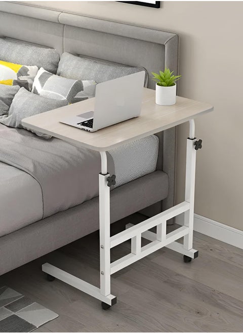Mobile Laptop Computer Bedside Study Desk Stand Adjustable Portable Table