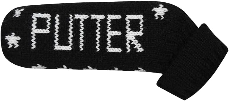 Scott Edward Blade Putter Cover Knitted, 1 Piece in Pack, Fits Golf Blade Putters Cute and Soft Double Sided Customization - Image 4