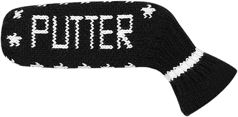 Scott Edward Blade Putter Cover Knitted, 1 Piece in Pack, Fits Golf Blade Putters Cute and Soft Double Sided Customization - Image 2