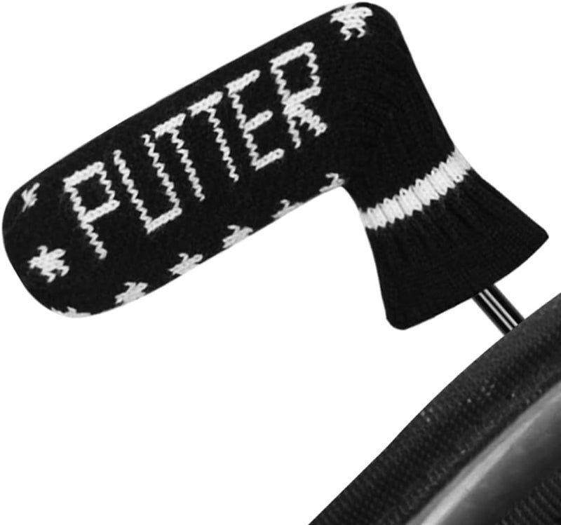 Scott Edward Blade Putter Cover Knitted, 1 Piece in Pack, Fits Golf Blade Putters Cute and Soft Double Sided Customization - Image 1