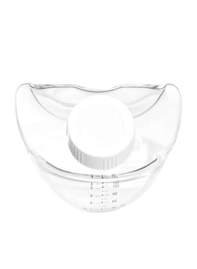 هوريجن ملحق بديل لمضخة الثدي الكهربائية، يتضمن 3 قطع من جامعات الحليب سعة 150 مل + أغطية، مصنوع من مادة البولي بروبيلين الآمنة غذائيًا، لمضخة الثدي القابلة للارتداء XN/MD-2267A - Image 2