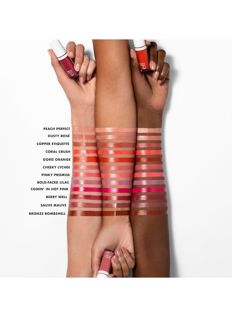 إلف أحمر خدود سائل كامو من إي.إل.إف. - بينكي بروميس - أحمر خدود سائل عالي الصبغة يدوم طويلاً لإطلالة ناعمة وندية | لون خدود قابل للمزج والتكثيف | مكياج وجه نباتي وخالٍ من القسوة - Image 5