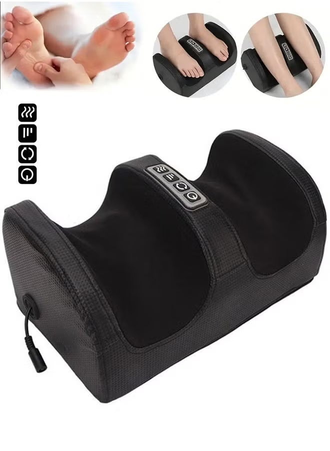 DUNISO Foot Massager with Heat,Foot and Calf Massager with Roller,Shiatsu Heat Kneading Massager,Adjustable Intensity for Foot MassagePain Relief Promotes Blood Circulation,for Home or Office Use - Image 1