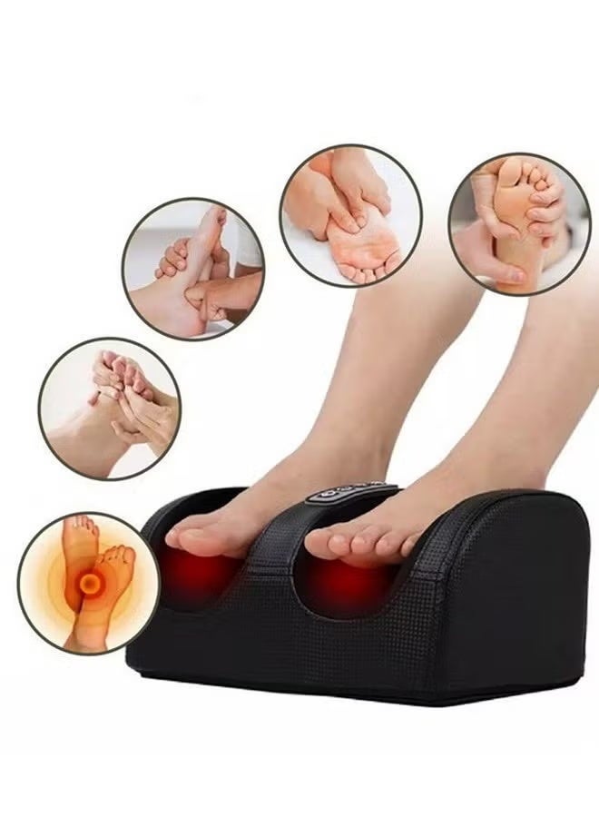DUNISO Foot Massager with Heat,Foot and Calf Massager with Roller,Shiatsu Heat Kneading Massager,Adjustable Intensity for Foot MassagePain Relief Promotes Blood Circulation,for Home or Office Use - Image 5