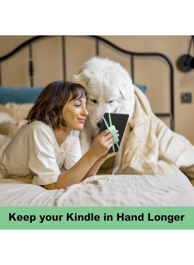 2 Pack Comfortable Hand Strap for E-Book and Tablets,Secure and Lightweight Grip Holder for 4.7-8" Tablet/Paperwhite/Kobo/Oasis/E-Book/Phone - Image 2