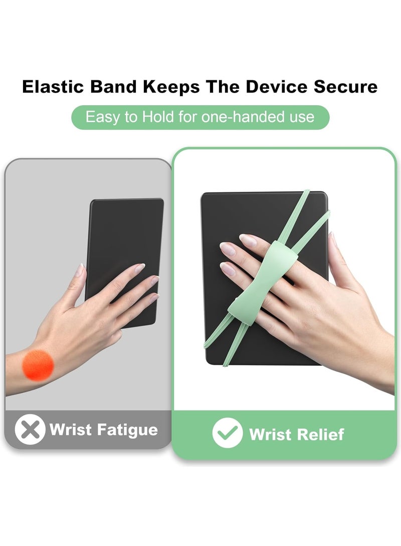 2 Pack Comfortable Hand Strap for E-Book and Tablets,Secure and Lightweight Grip Holder for 4.7-8" Tablet/Paperwhite/Kobo/Oasis/E-Book/Phone - Image 4