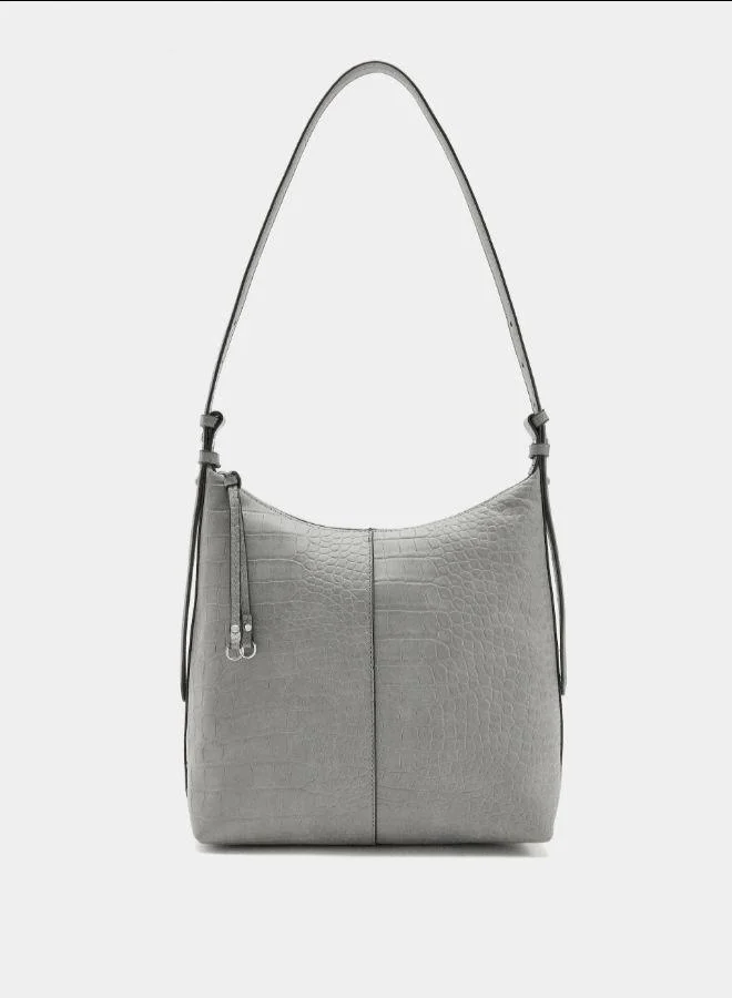 بارفوا حقيبة كتف مع نقش حيواني