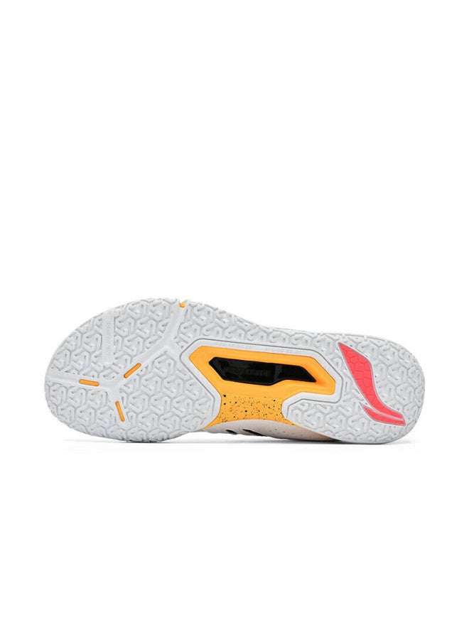Li-ning Uni Badminton Shoes Ground Flying 2lite Wide Toe Training Compeion Badminton Shoes 2nd Generation Standard White Size 43 - Image 5