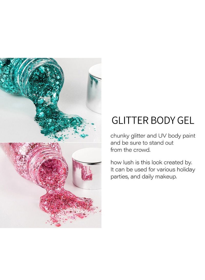 Handaiyan Glitter Face Body Gel - Image 5