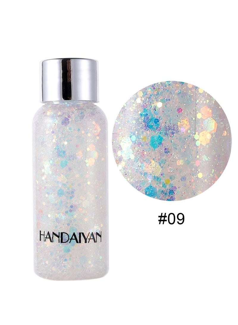 Handaiyan Glitter Face Body Gel - Image 3
