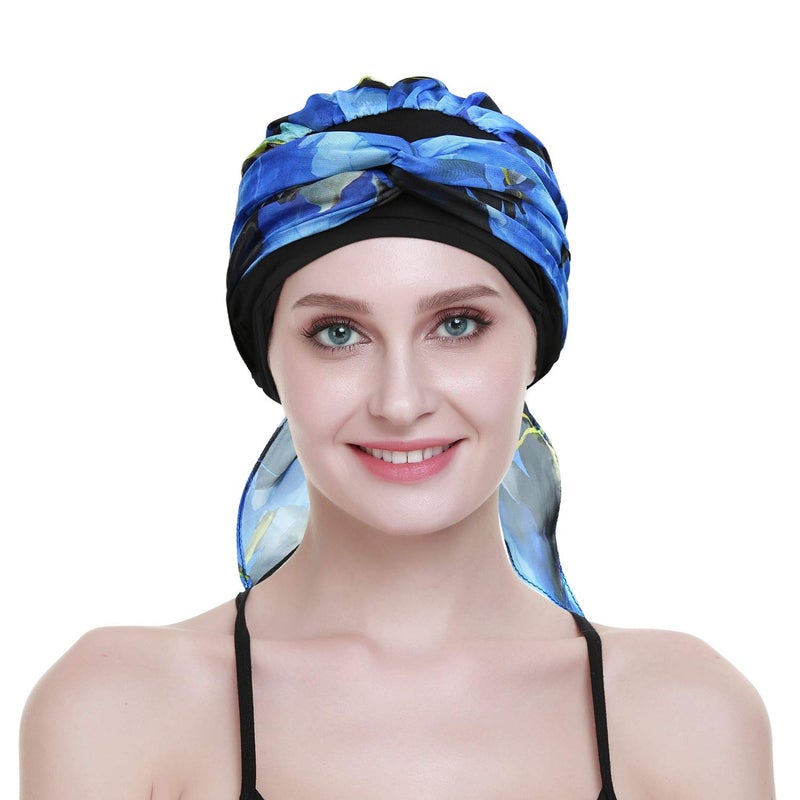 FocusCare Cancer Headwear Scarves for Chemo Women Fitted Bandana Hair Loss Headwrap Cap - Image 5