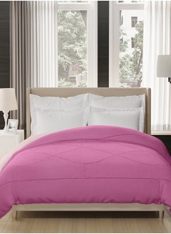 Status Contract Reversible Solid Comforter Double Bed Blanket for Winter//Double/GSM- 220, Pink-Brown, 220 X 240 Cm  - Image 2