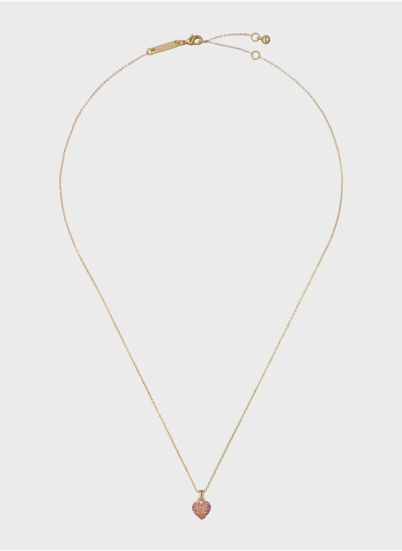 تيد بيكر Chain Detail Drop  Long Necklace