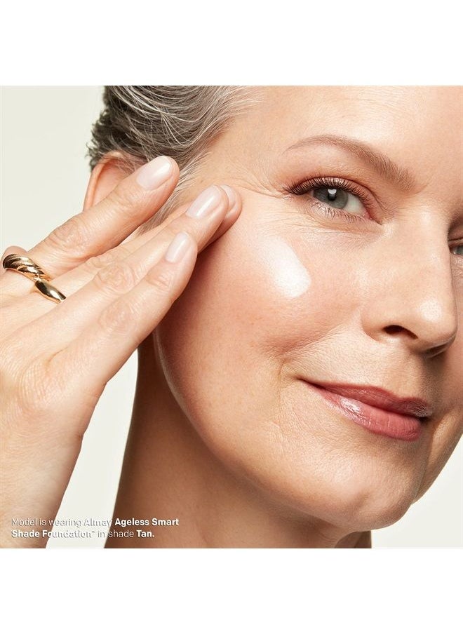 Almay Anti-Aging Foundation, Smart Shade Face Makeup with Hyaluronic Acid, Niacinamide, Vitamin C & E, Hypoallergenic-Fragrance Free, 200 Light Medium, 1 Fl Oz (Pack of 1)  - Image 3